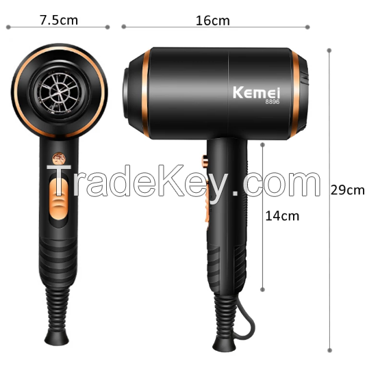 Professional Hair Dryer 4000 Wind Power Powerful Electric Blow Dryer Hot/cold Air Hairdryer Barber Salon Tools