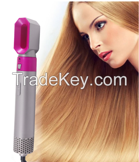 Multi-functional Hair Dryer 5 in 1 Automatic Curling Air Curling Iron Straight Hair Styling Hot Air Comb to Absorb Hair 5 in 1 Automatic Curling Air Curling Iron Straight Hair Styling Hot Air Comb to Absorb Hair