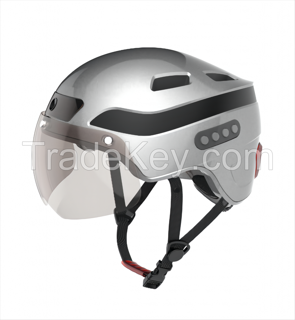 PS03D-1080P Smart Video and Navigation Audio Bluetooth Helmet.