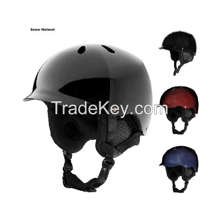 PSHM-014. Lightweight carbon fiber premium ski helmet.
