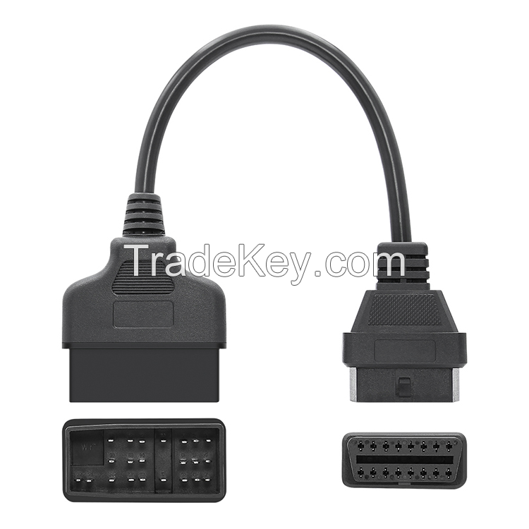 PSA0028. OBD2 16Pin Connector Car Conversion Cable for Toyota Cable 22-pin to OBD2 16 pin Connectors.