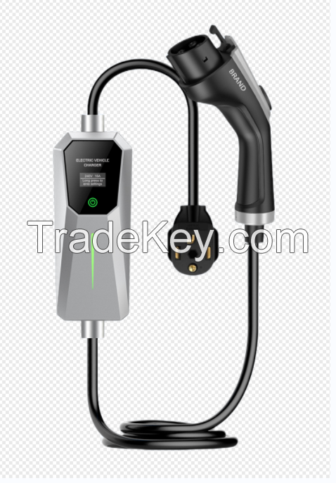 PSF0716.Portable/wall-mounted AC240V, 16A, 3.5KW Home type 2 electric vehicle smart charger.