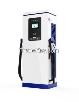 PSL30D. Floor type DC380V, 30KW commercial type 2 electric vehicle intelligent charging cabinet.