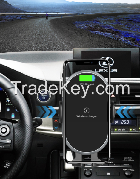 PS366. Car wireless charger (with automatic motor induction)