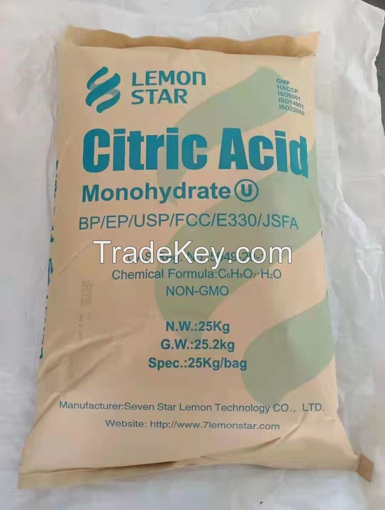 Citric acid monohydrate 8-40Mesh