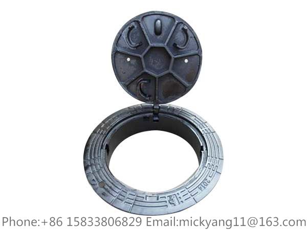 ductile iron manhole cover EN124