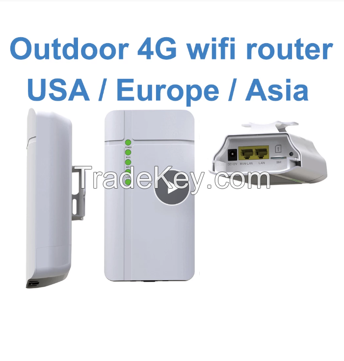 GC112 Waterproof Outdoor 4G CPE Router CAT4 LTE WiFi Router 3G/4G SIM