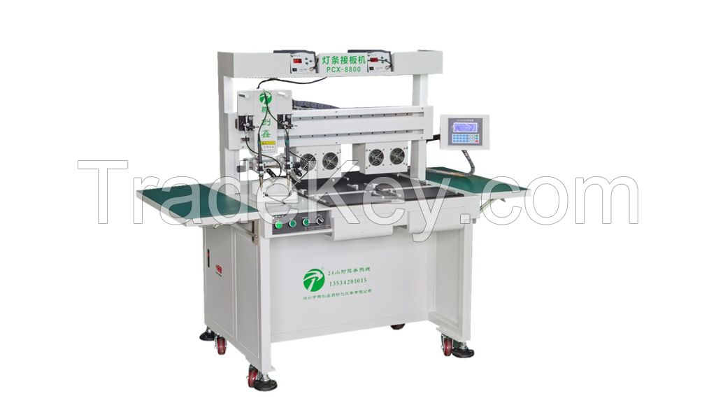 led double platform soldering+cleaning machine