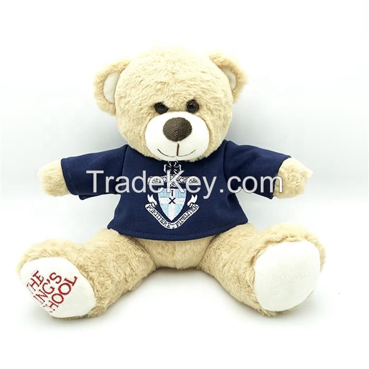 Customized bulk plush teddy bear toys factory in China 