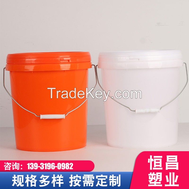 Factory Sale Plastic Bucket with Easy open Lid  12L