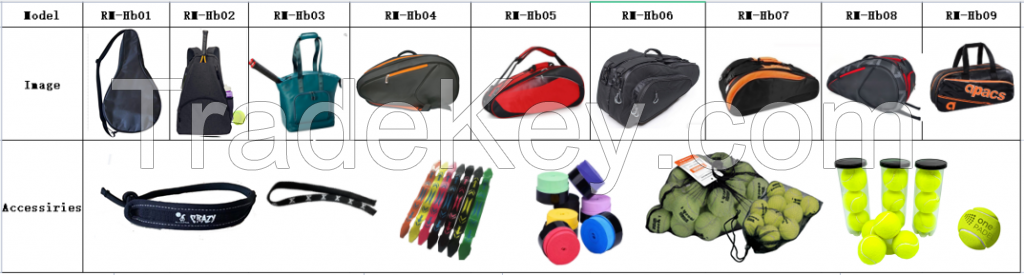 padel racket,beach tennis racket,tennis ball,padel bag