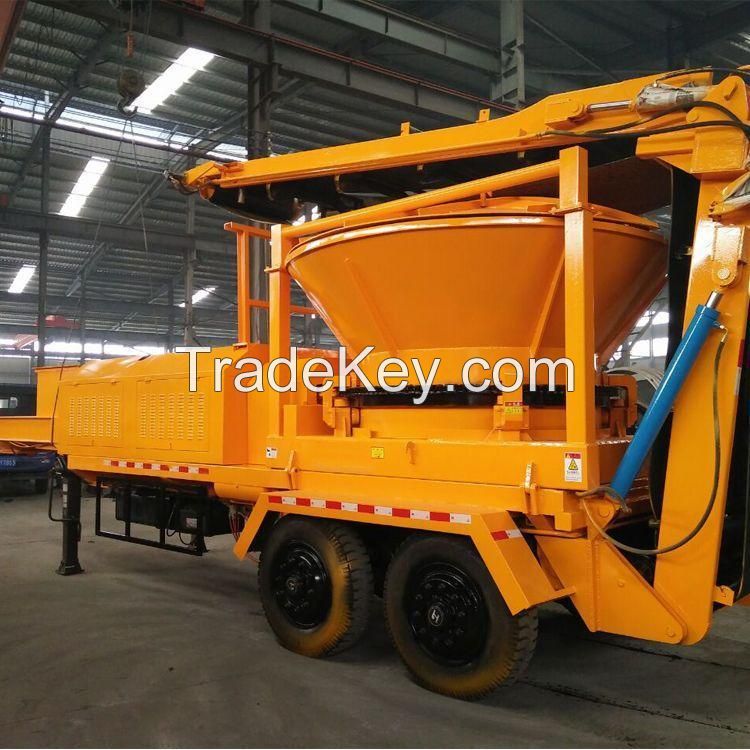 Disc type wood pier crusher