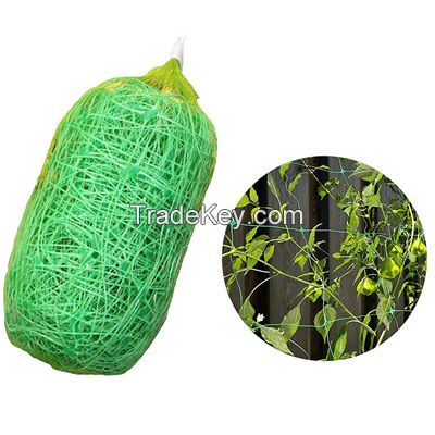Plastic garden climbing plant support trellis netting