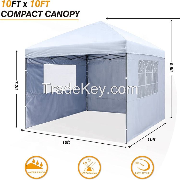 3x3 reinforced folding awning sun shade tent