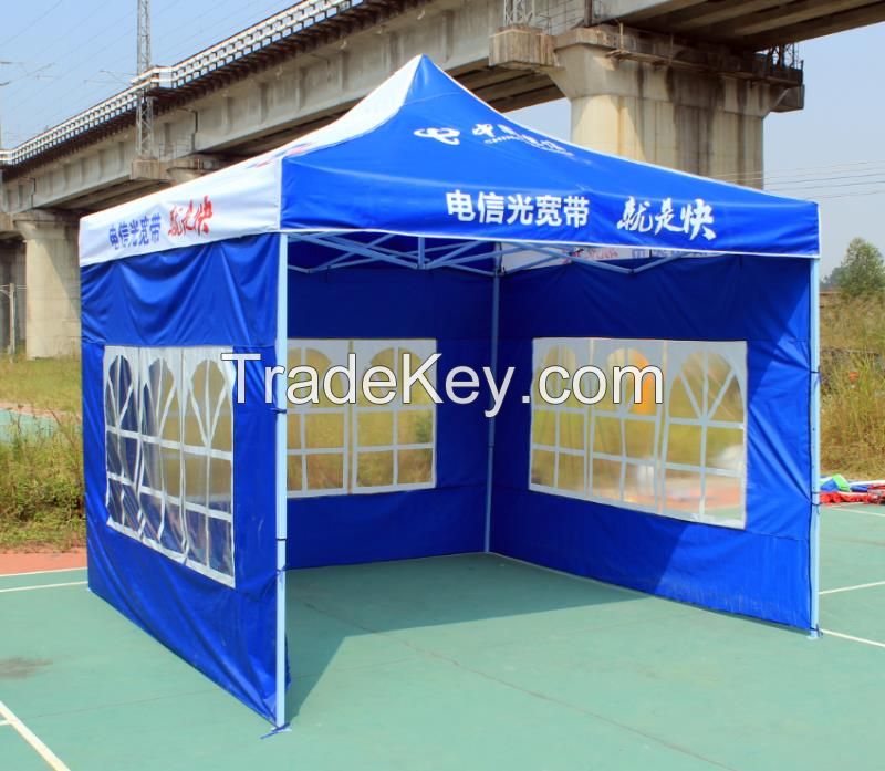 gazebo canopy trade show tent with side walls