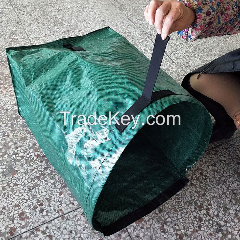 Green Garden Waste Bag Large with Lid