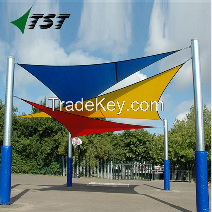 Recycle Shade Sail Waterproof with Multicolor