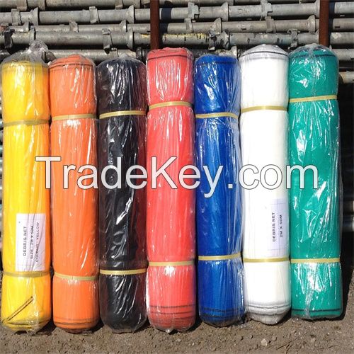 Blue Pe Scaffold Safety Net With Uv Resistant