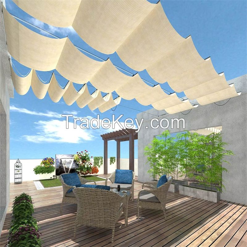 Wave Shade Sail Cover Canopy