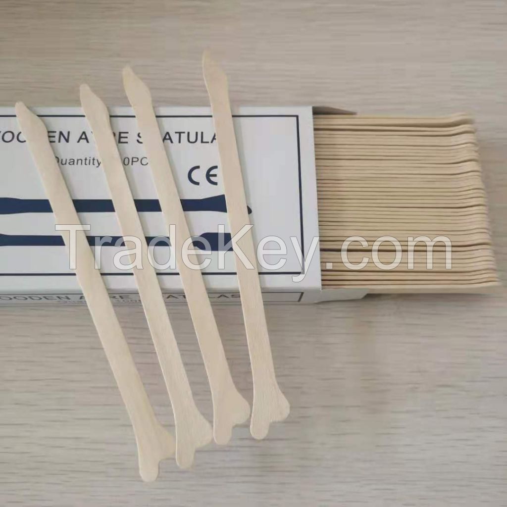 Disposable wooden gynecological examination piece