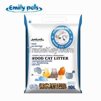 Kitty Litter Cat Sand Deodorant Activated Carbon Pine Wood Pet Litter Free Sample Sand For Cats
