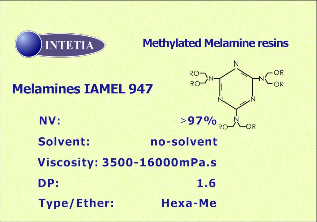 Methylated Melamine Resins Melamine IAMEL 947