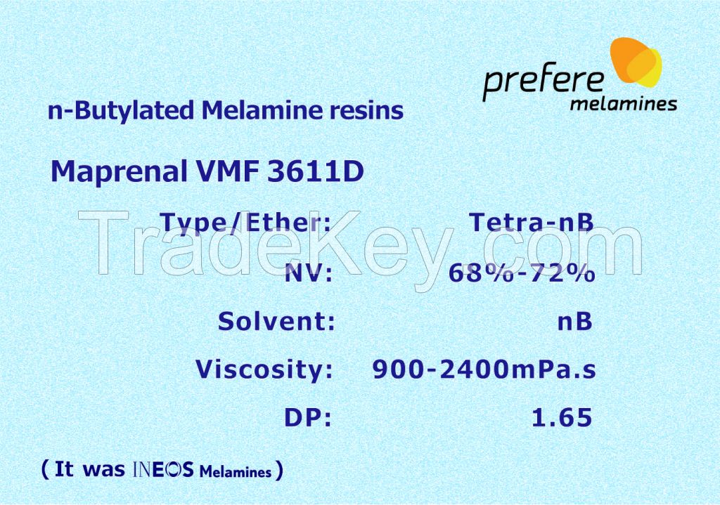 n-Butylated melamine formaldehyde resin Maprenal VMF 3611D/70B