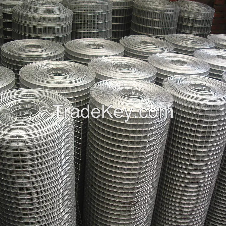 Hot dipped galvanized/electric galvanized welded wire mesh