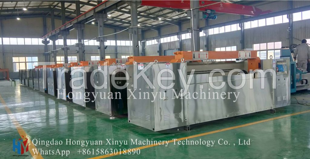 Automatic electroplating line for rotogravure cylinder