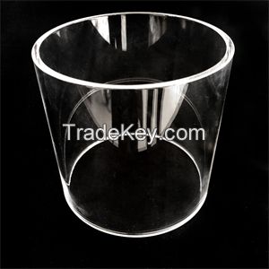 Customized quartz tube quartz glass tubes large diameter quartz tube