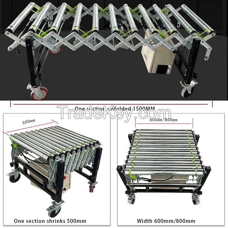 Automatic gravity roller Conveyor line conveyor belt system roller conveyor