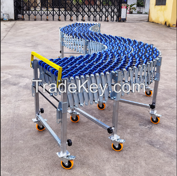 Chinese factory price metal skate wheel conveyor with protective rolle