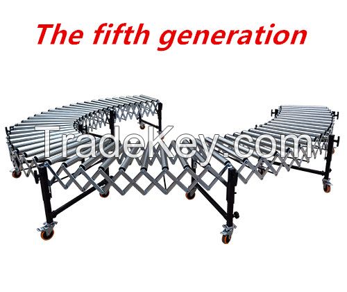 Liangzuo expandable gravity roller conveyor