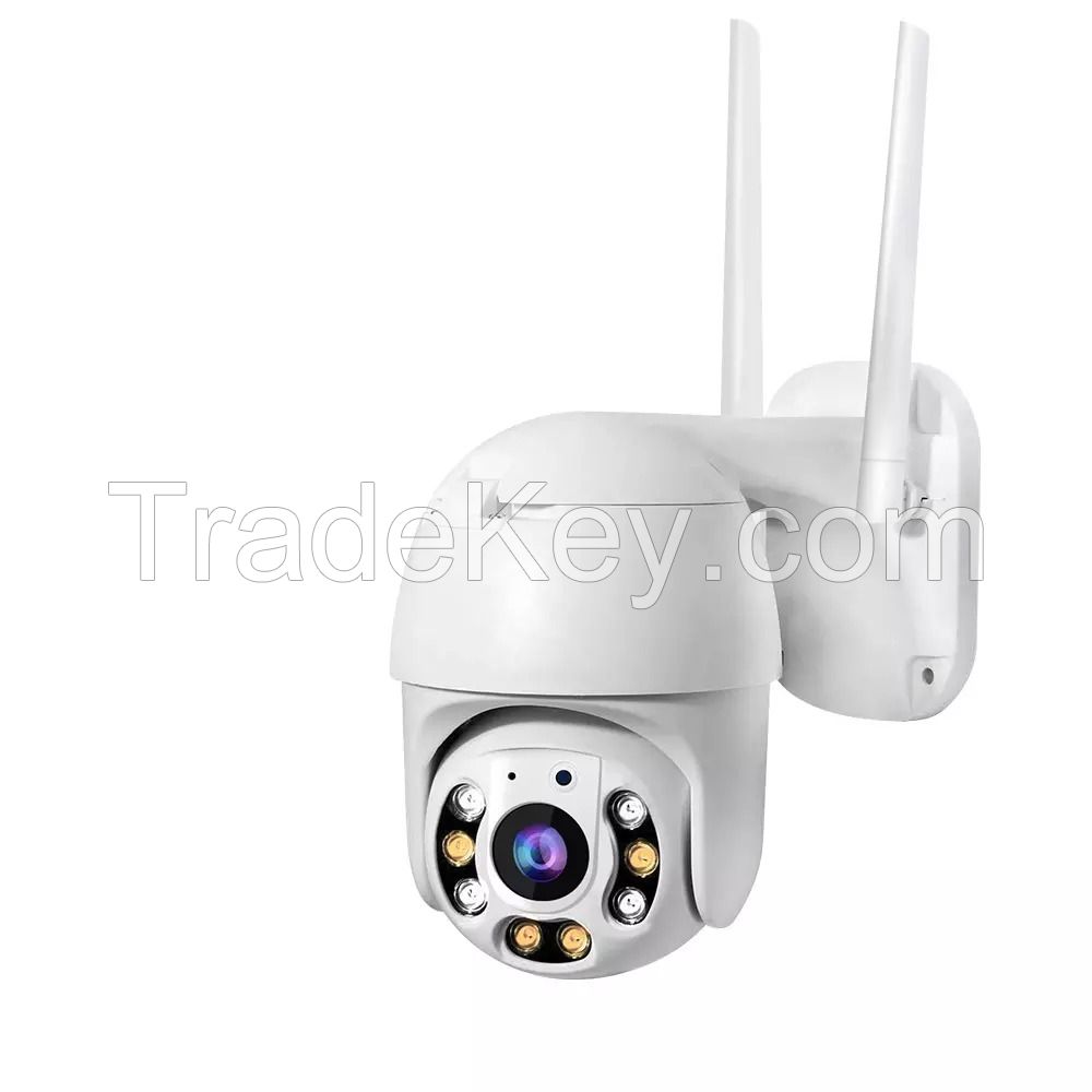 Smart Wifi Dome PTZ IP Camera Dual Lens Auto Tracking 3MP 5MP Digital Video 4K Camera