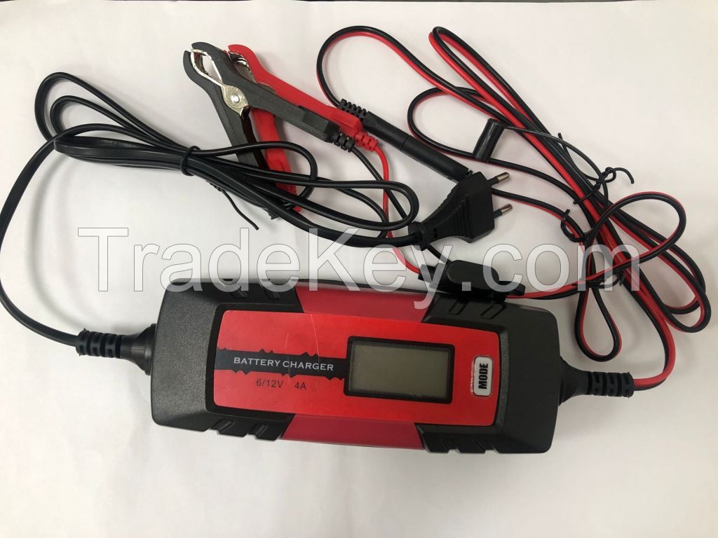 Smart high frequency auto battery charger /maintainer