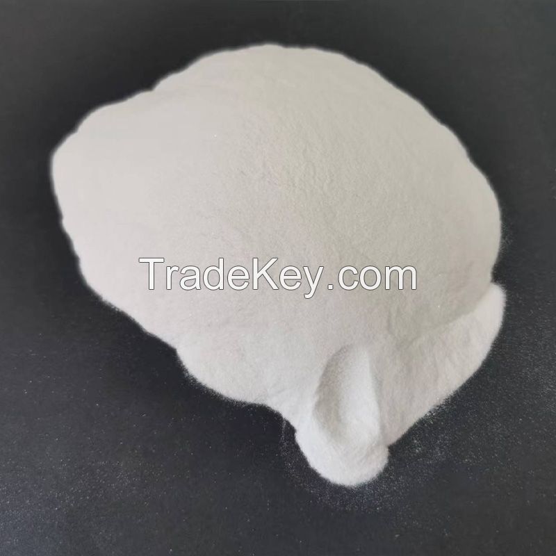 White corundum grain sand