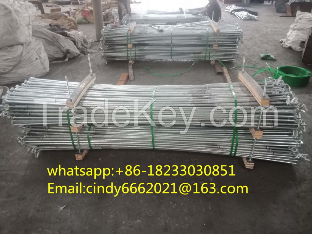 Stay Rod for cable ground hardware Turnbuckle stay rod