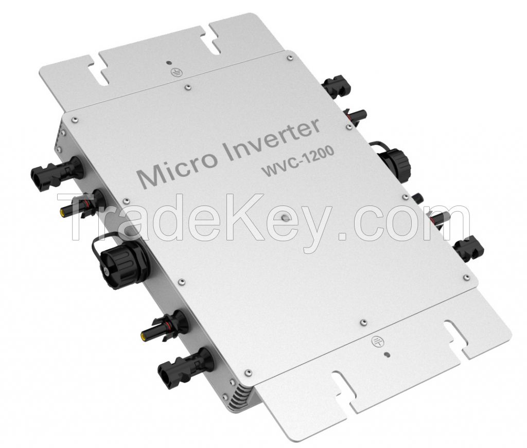  solar microinverter for solar system MPPT 60HZ 1400W inverter