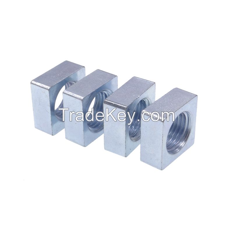 M10 Square Nut Customized Nuts Factory Supplier