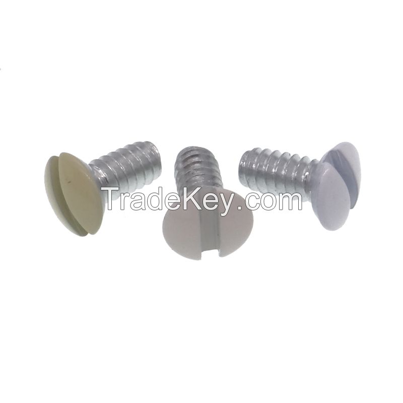 UNC 6-32 Screw Slotted Oval Head Screw for Socket Switch