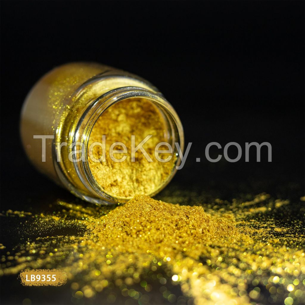 Gold Pearl Pigment /Synthetic Mica Coated Gold Pearl Pigment / Crystal Gold