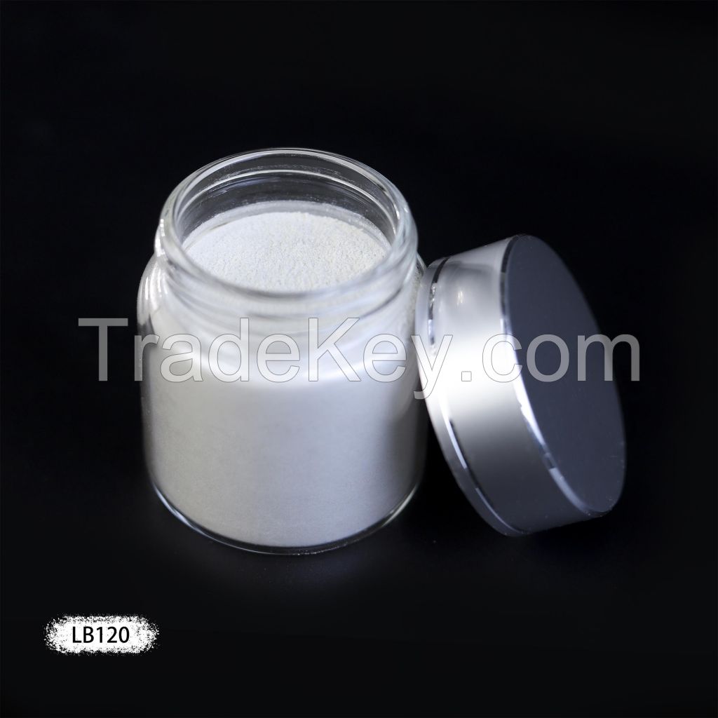 Silver White Pearl Pigment - LB 120  Luster Satin