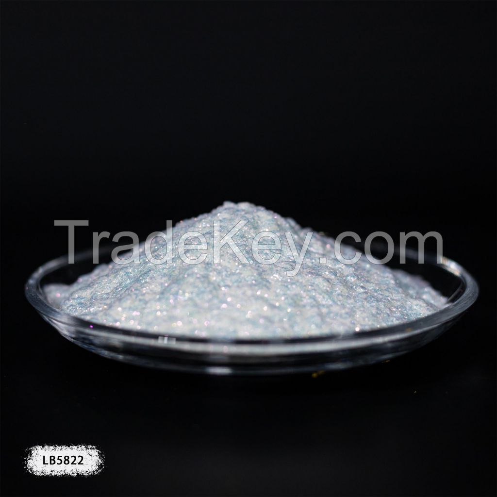 Diamond Glass Flakes Pearl Pigment LB 5822 Starlight Diamond Red