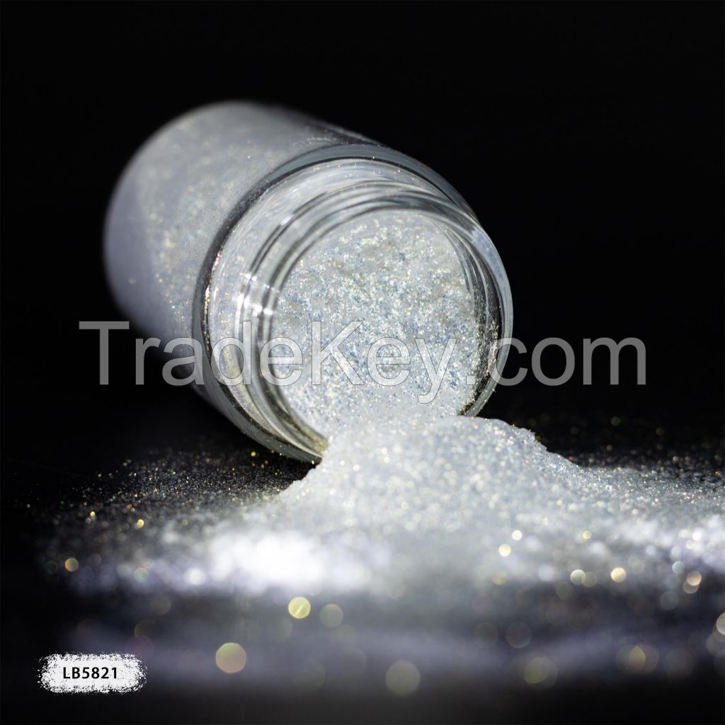 Diamond Glass Flakes Pearl Pigment LB 5821 Starlight Diamond Gold