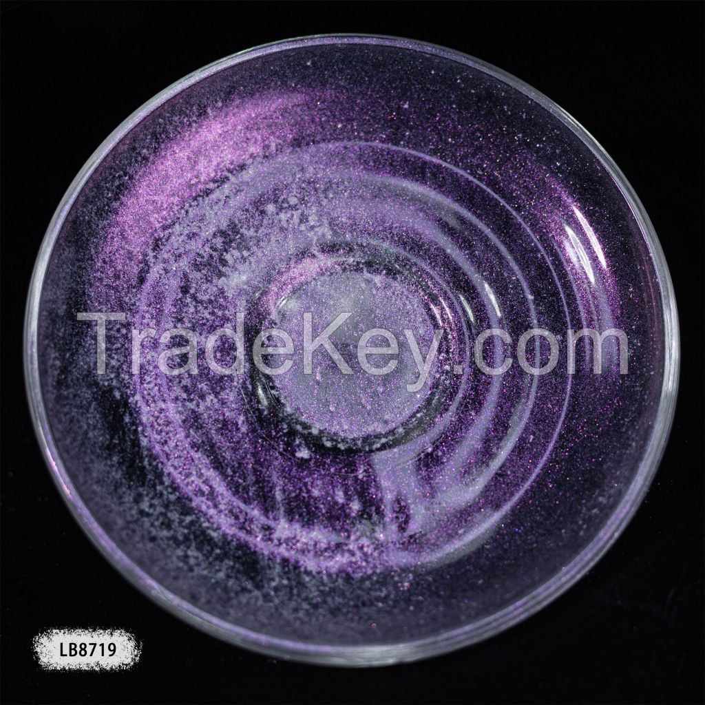 Synthetic Crystal Series Pearl Pigment LB 8719 Purple Dragons Fish