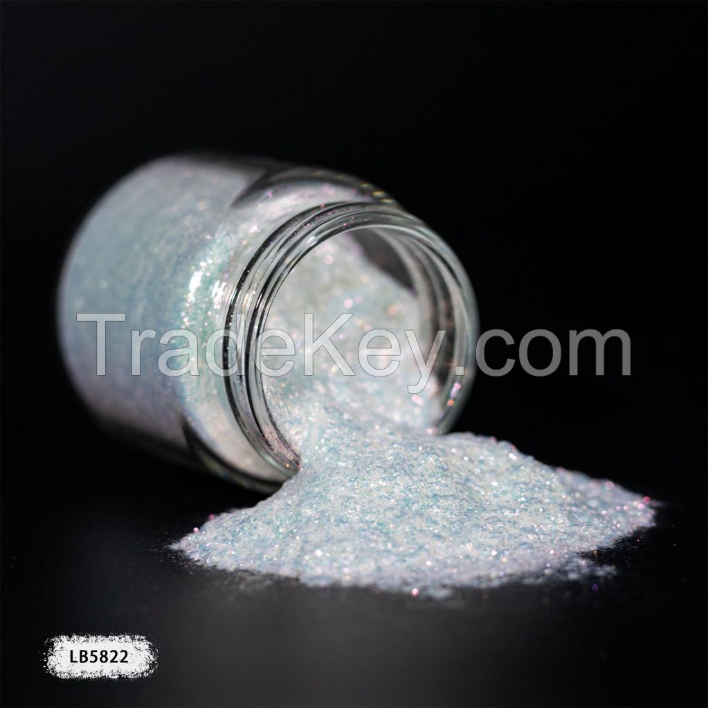 Diamond Glass Flakes Pearl Pigment LB 5822 Starlight Diamond Red