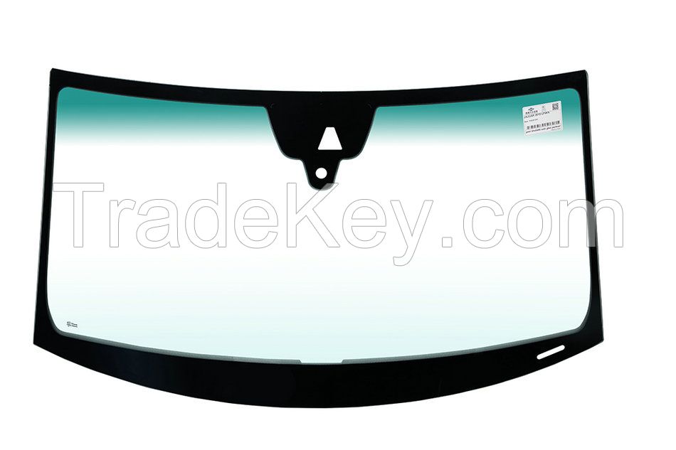 Liminated front windshield glass