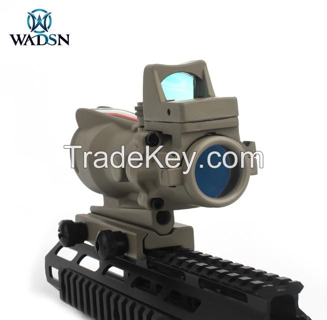 ACOG 4Ã32 Scope Red/Green Reticle with QD Mount + Mini Red Dot
