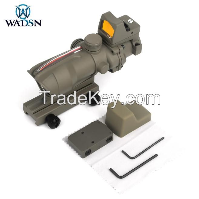 ACOG 4Ã—32 Scope Red/Green Reticle with QD Mount + Mini Red Dot