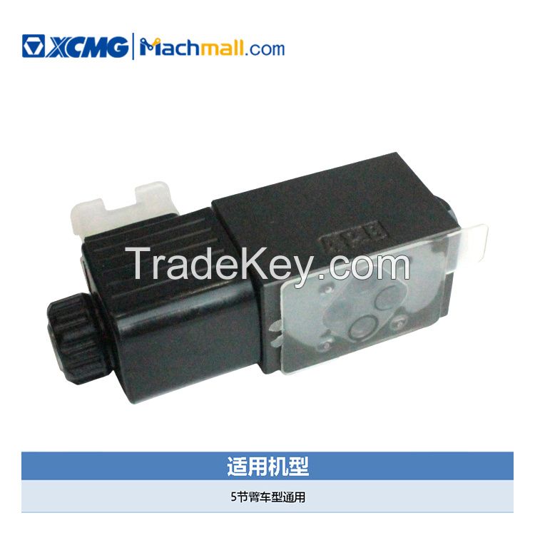 XCMG genuine crane hydraulic spare parts 4WE4D-A/D24S electromagnetic valve